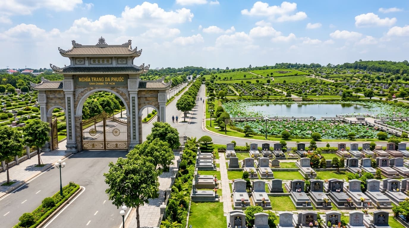 Bảng giá Hoa Viên Nghĩa Trang Đa Phước Bình Chánh