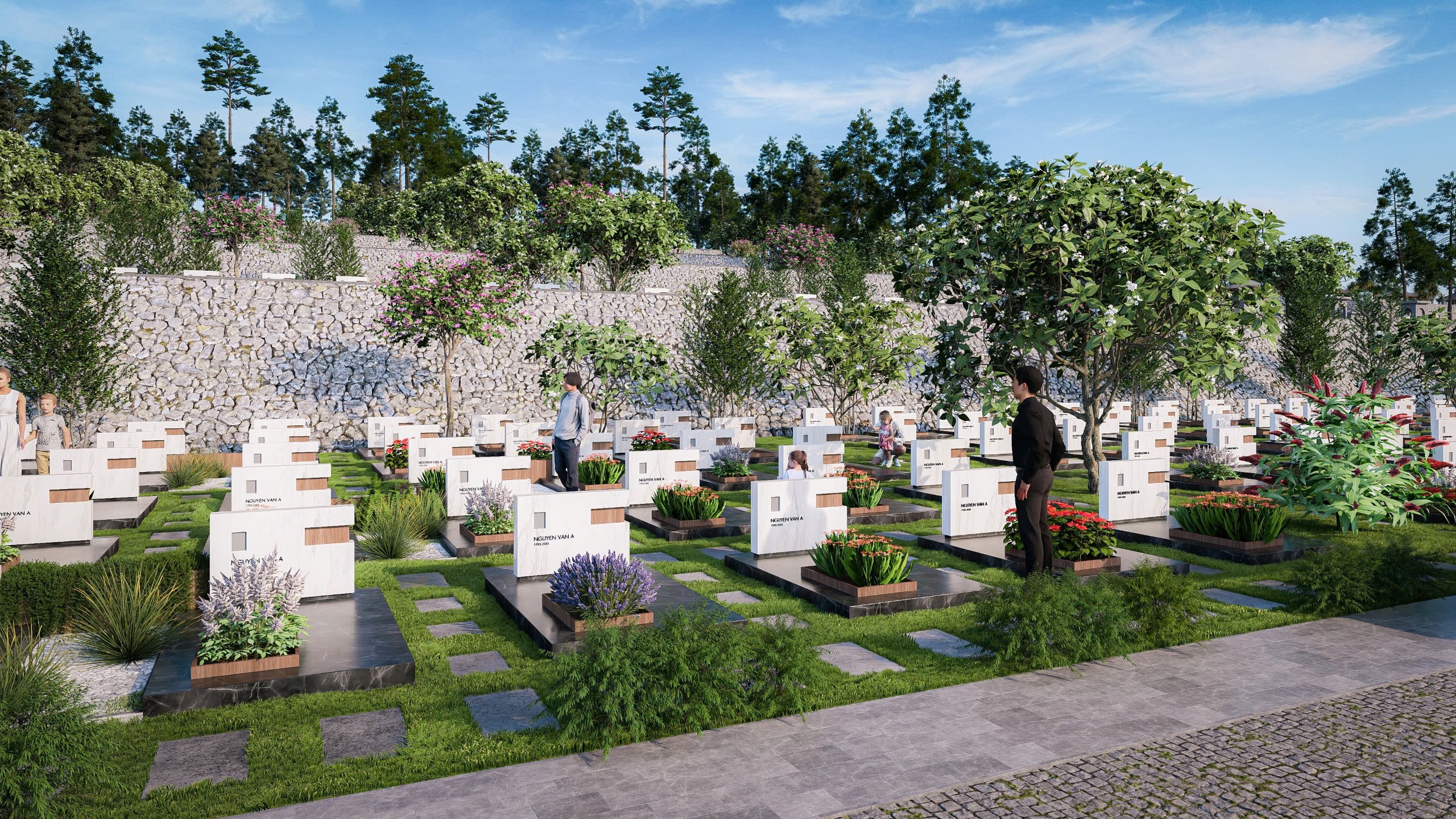 Hình ảnh thực tế 2 - Dự án Hoa Viên Nghĩa Trang Sala Garden