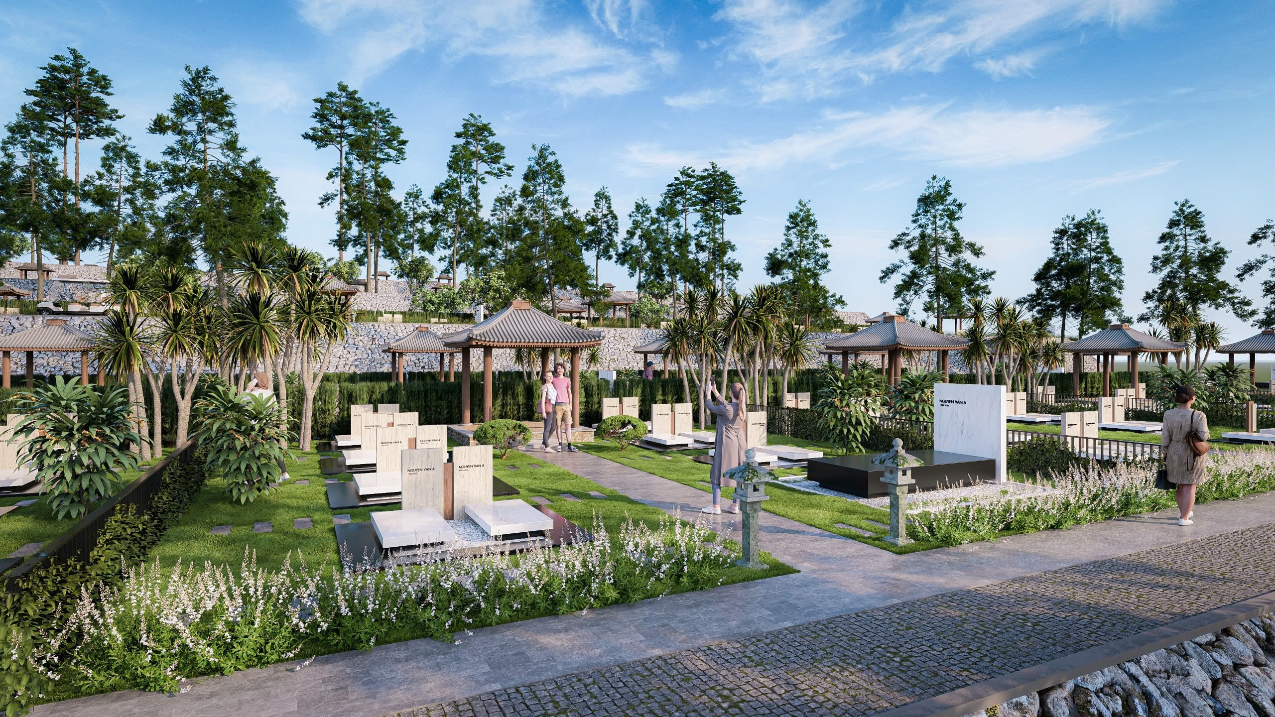 Hình ảnh thực tế 4 - Dự án Hoa Viên Nghĩa Trang Sala Garden